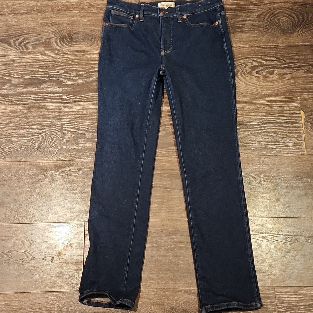 ❤️ MADEWELL MID-RISE STOVEPIPE  JEANS, 10 (30) - Picture 6 of 14